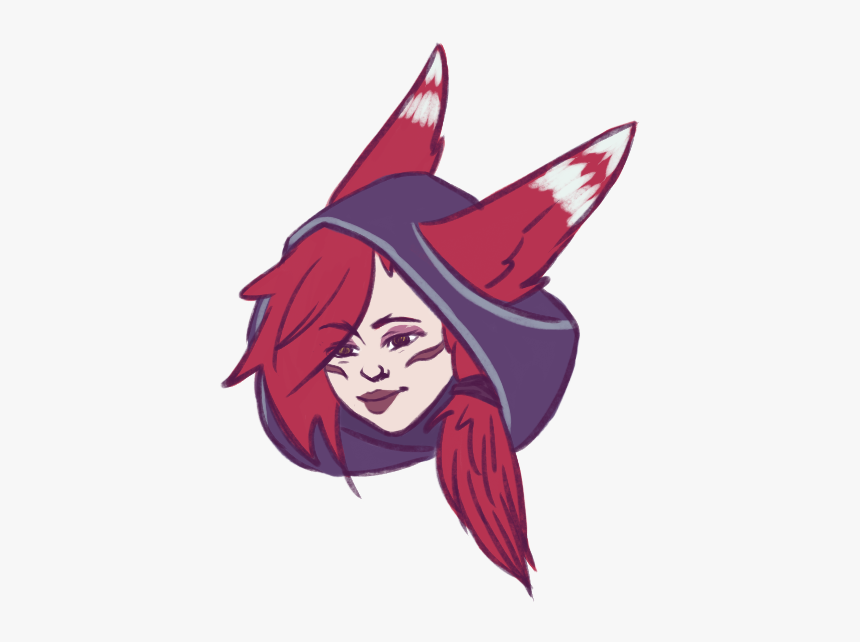 Making Emotes For Xayah Based On This Expression Meme - Cartoon, HD Png Download