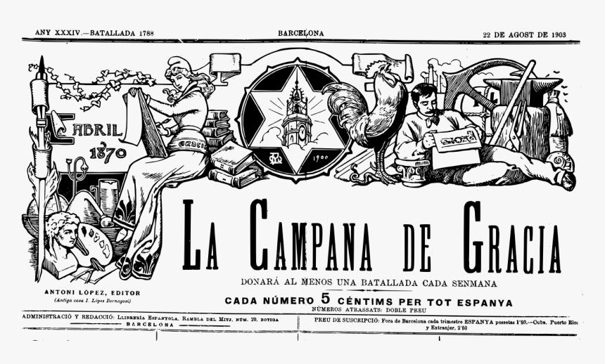 Campana De Gracia, HD Png Download