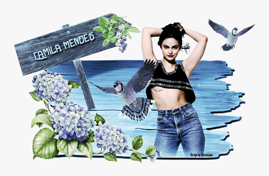Camila Mendes - Hydrangea, HD Png Download