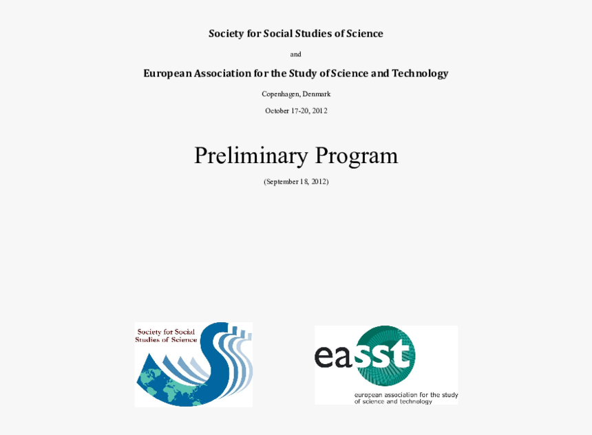 Society For Social Studies Of Science, HD Png Download