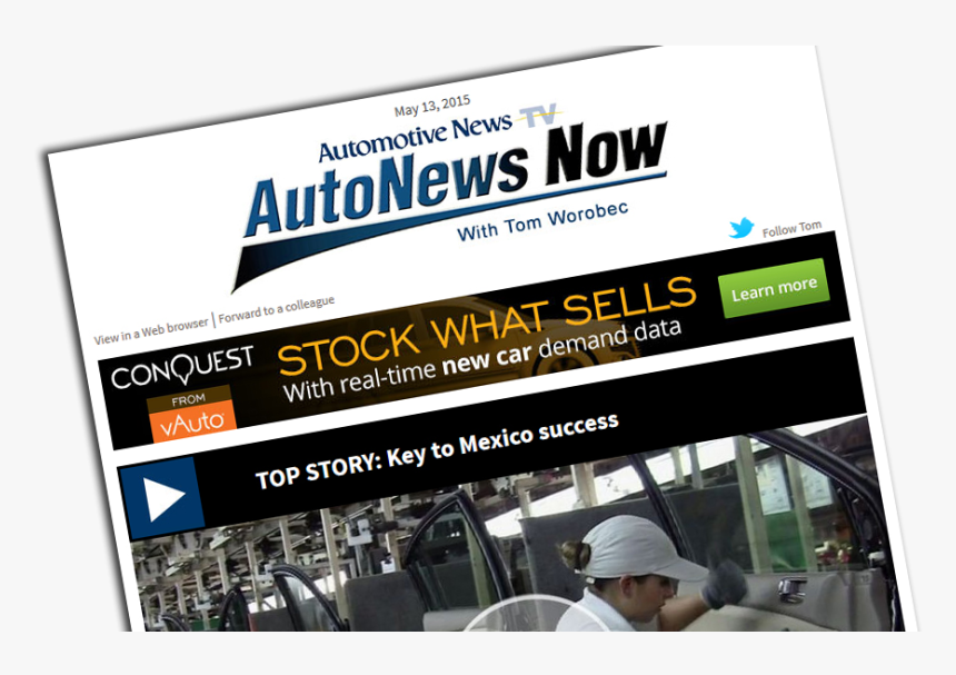 Automotive News, HD Png Download