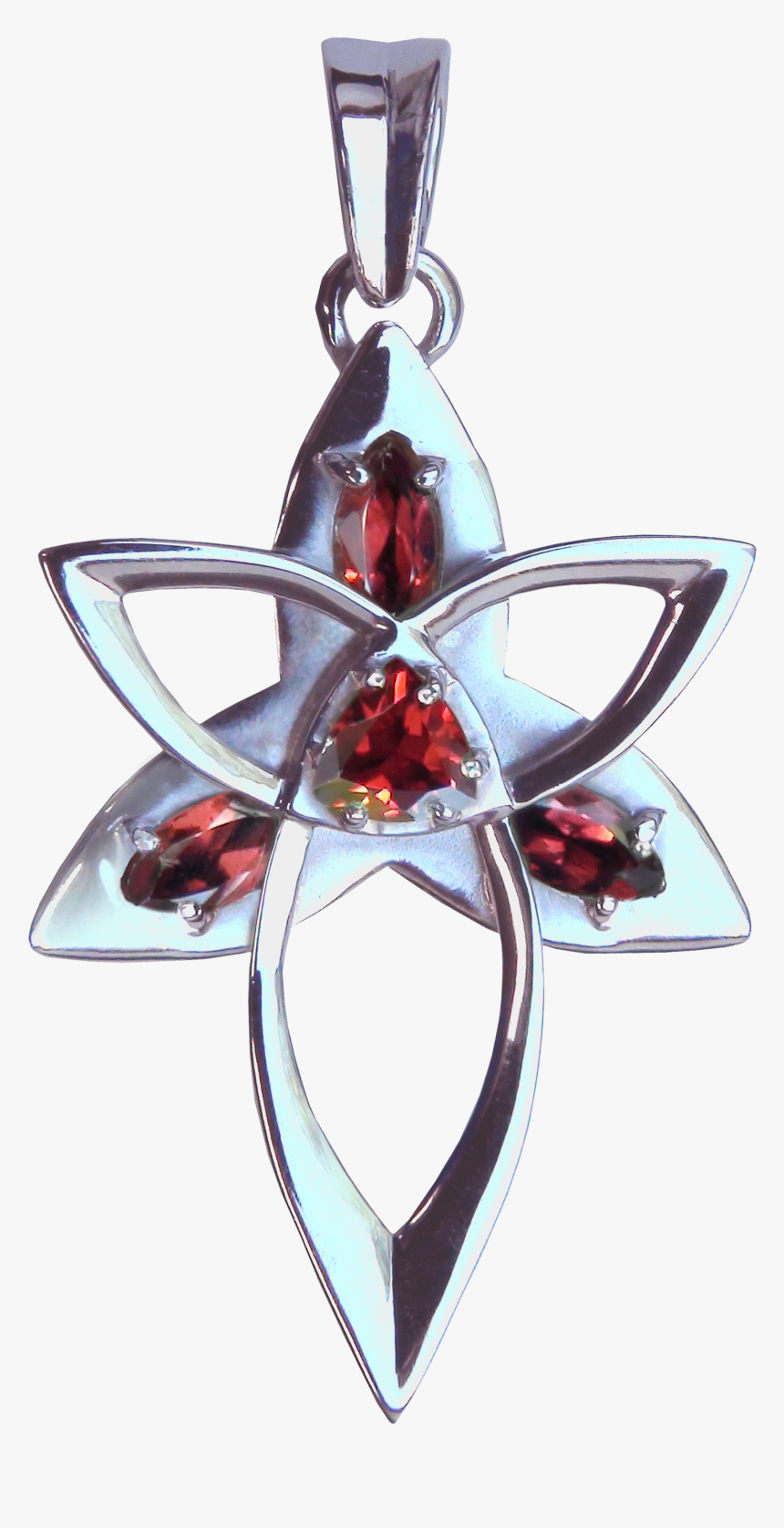Suzy-ama With Garnets - Locket, HD Png Download