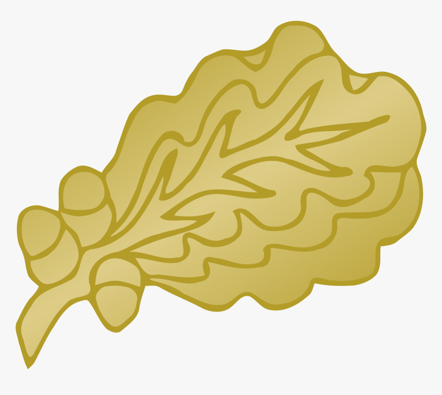 Oak Leaf Cluster , Png Download Gold Oak Leaf Png, Transparent Png
