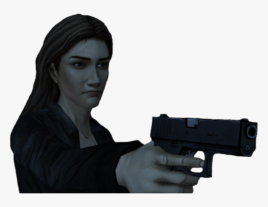 Walking Dead Video Game Png , Png Download - Airsoft Gun, Transparent Png