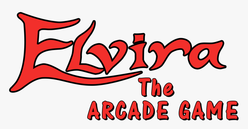 Elvira The Arcade Game Logo, HD Png Download