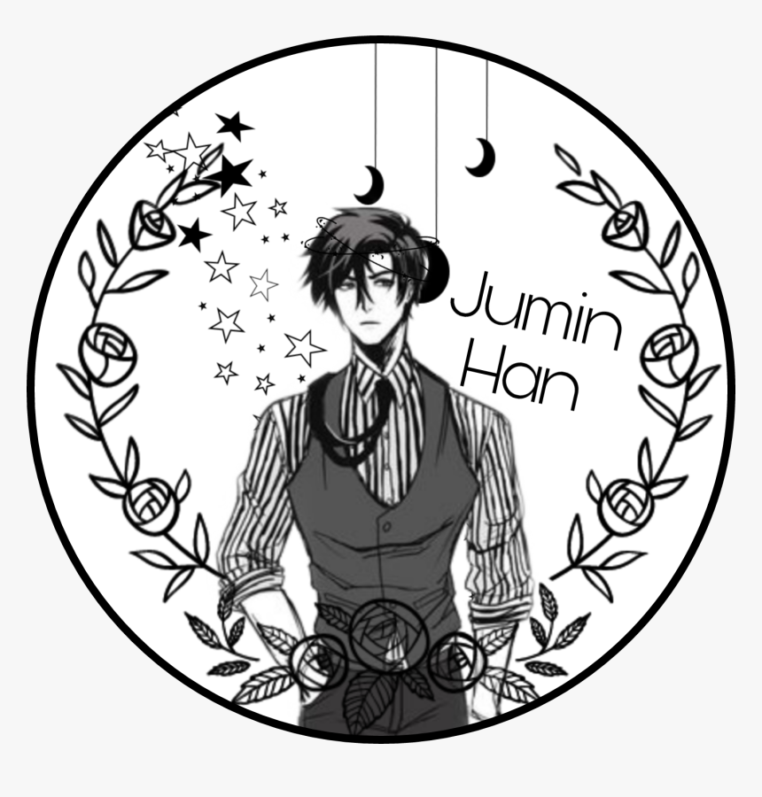 #juminhan #mysticmessenger #jumin #jumin Han #galaxysticker - Cartoon, HD Png Download