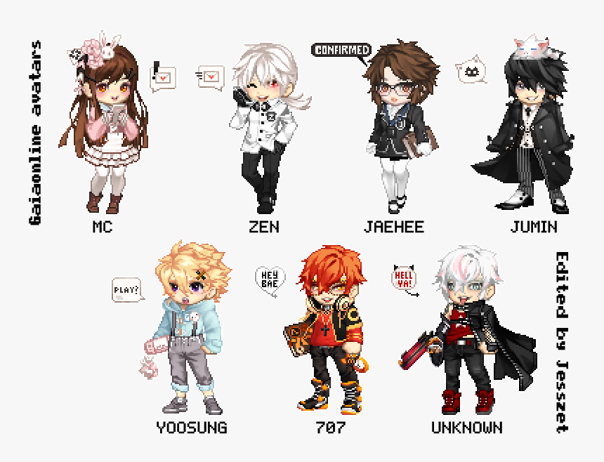 I Love This Game So Much - Mystic Messenger Gaia Online, HD Png Download