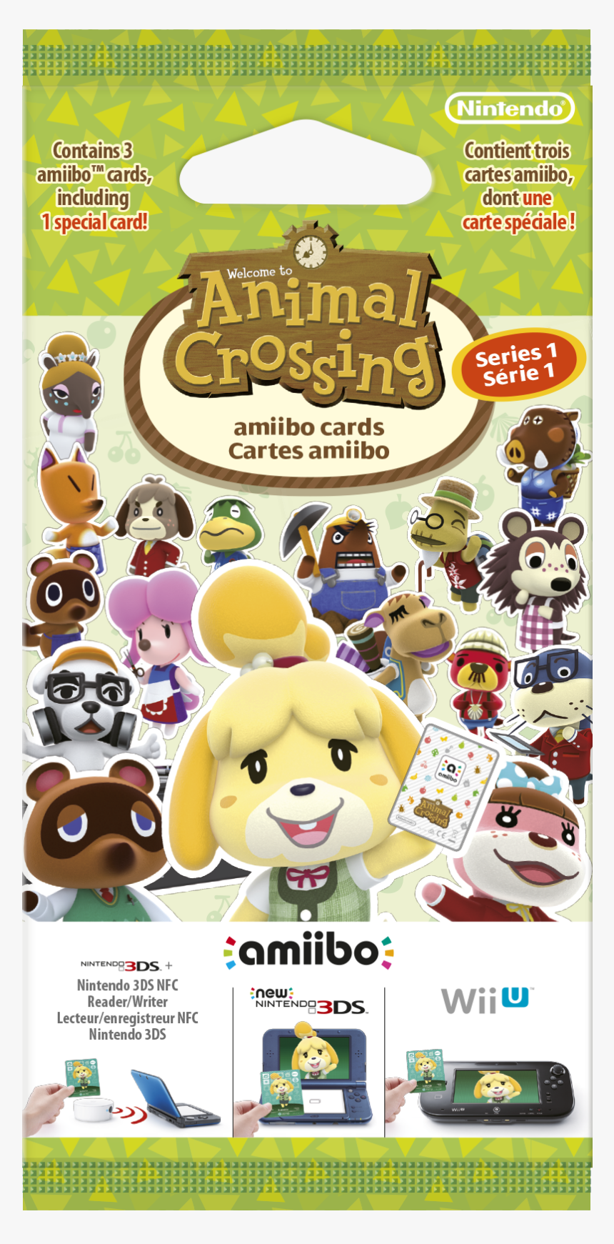Paquet Carte Amiibo Animal Crossing, HD Png Download