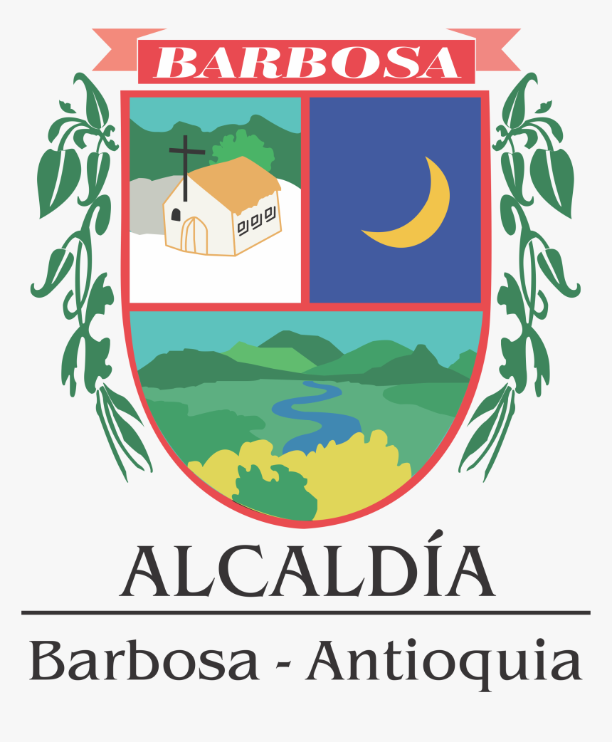 Escudo Barbosa - Alcaldia De Barbosa, HD Png Download