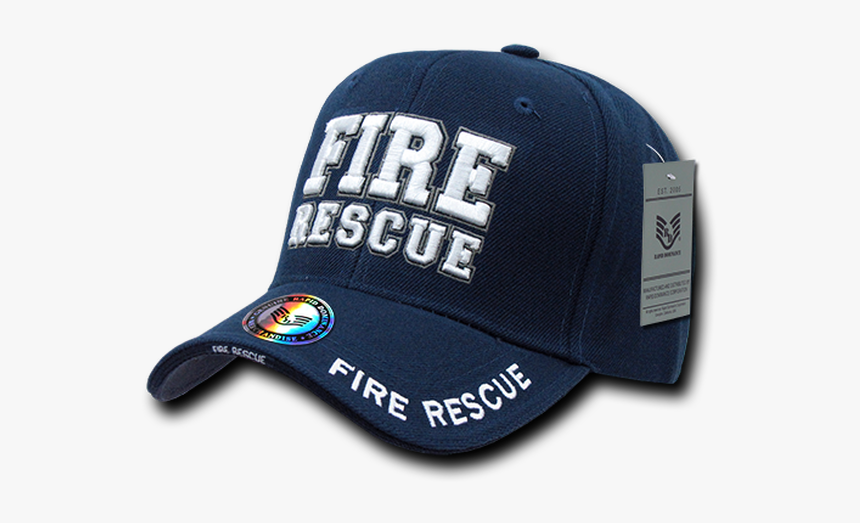 Fire Rescue Cap Blue - Baseball Cap, HD Png Download