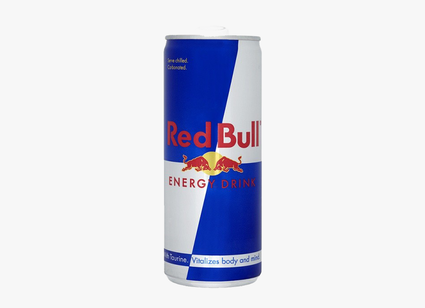 Red Bull Can Png, Transparent Png