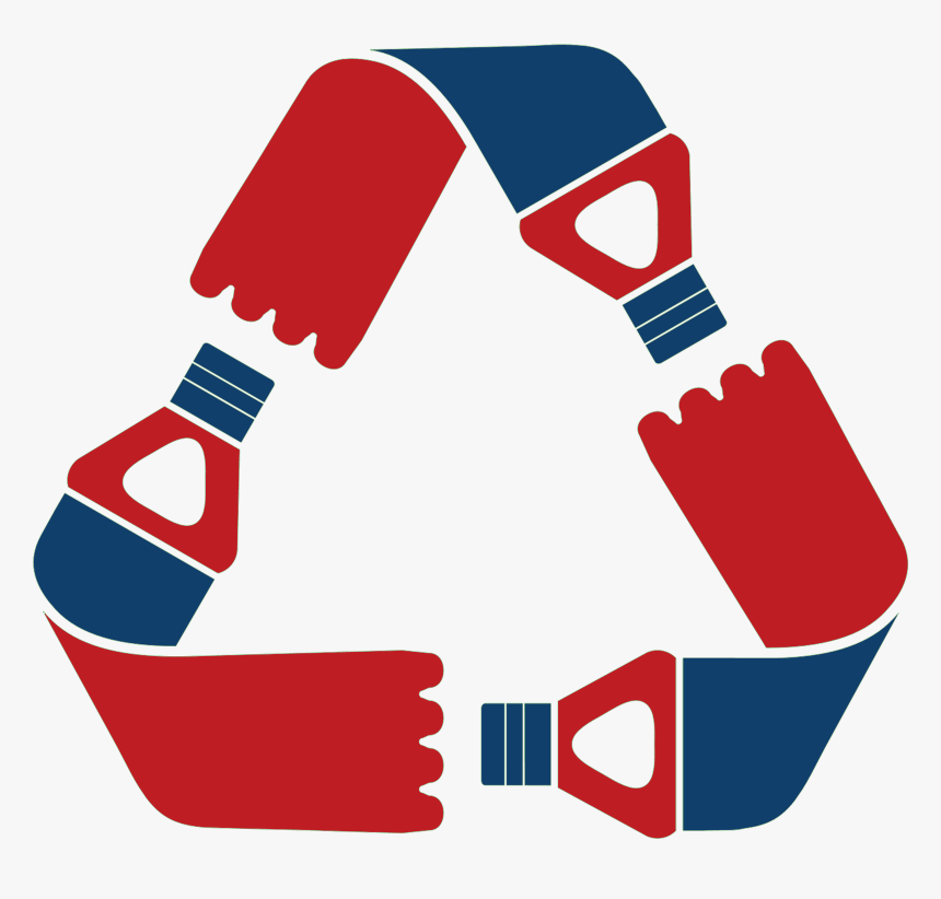 Recycle Icon With Plastic Bottle, HD Png Download