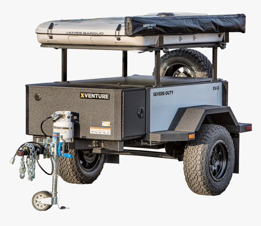 Schutt Industries Xventure Xv 3 Off Road Trailer - Off Road Aluminum Trailer Design, HD Png Download
