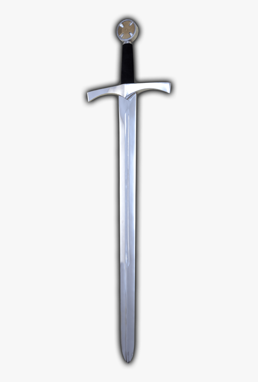 Espada Templaria 001 Espadas Medias - Spade Medievali Da Combattimento, HD Png Download