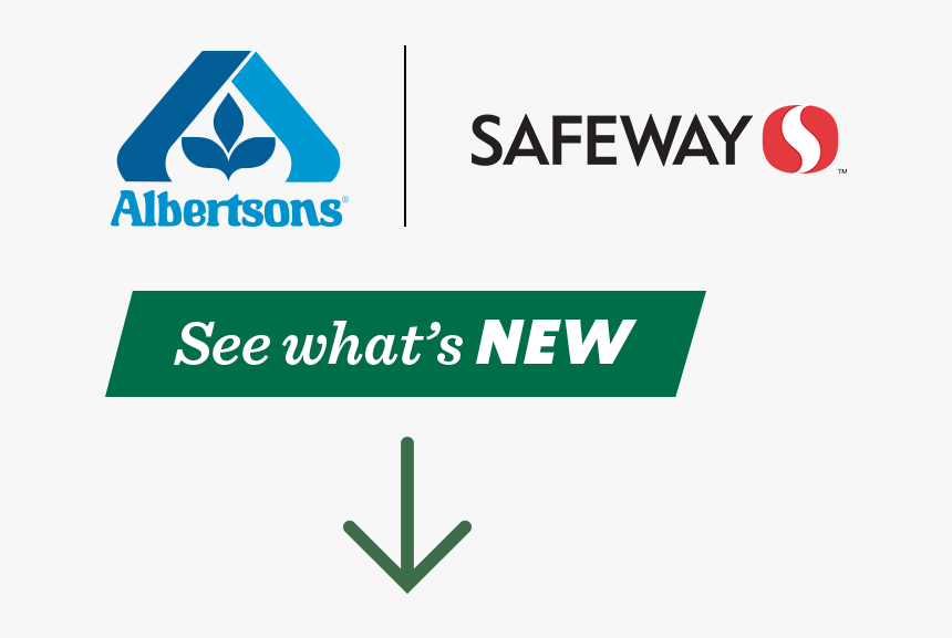 Albertsons And Safeway Logos - Sign, HD Png Download