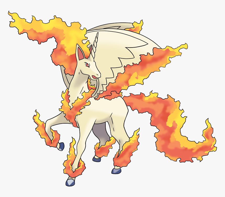 Pokemon Shiny Mega Rapidash, HD Png Download