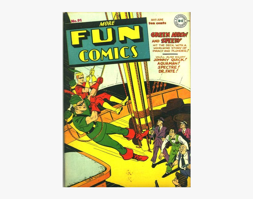 Green Arrow Comics 1941, HD Png Download