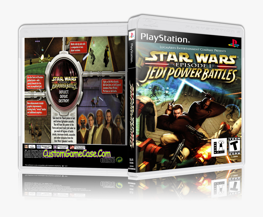 Star Wars Episode I Jedi Power Battles, HD Png Download