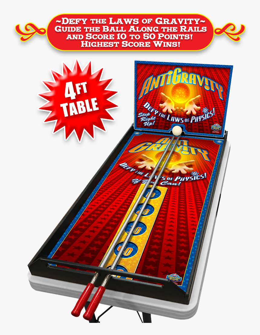 Anti-gravity Instructions - Gravity Ball Carnival Game, HD Png Download
