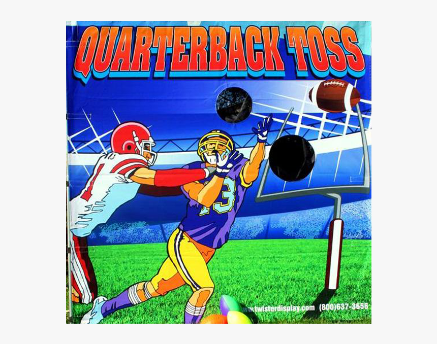 Quarterback Toss Carnival Game, HD Png Download