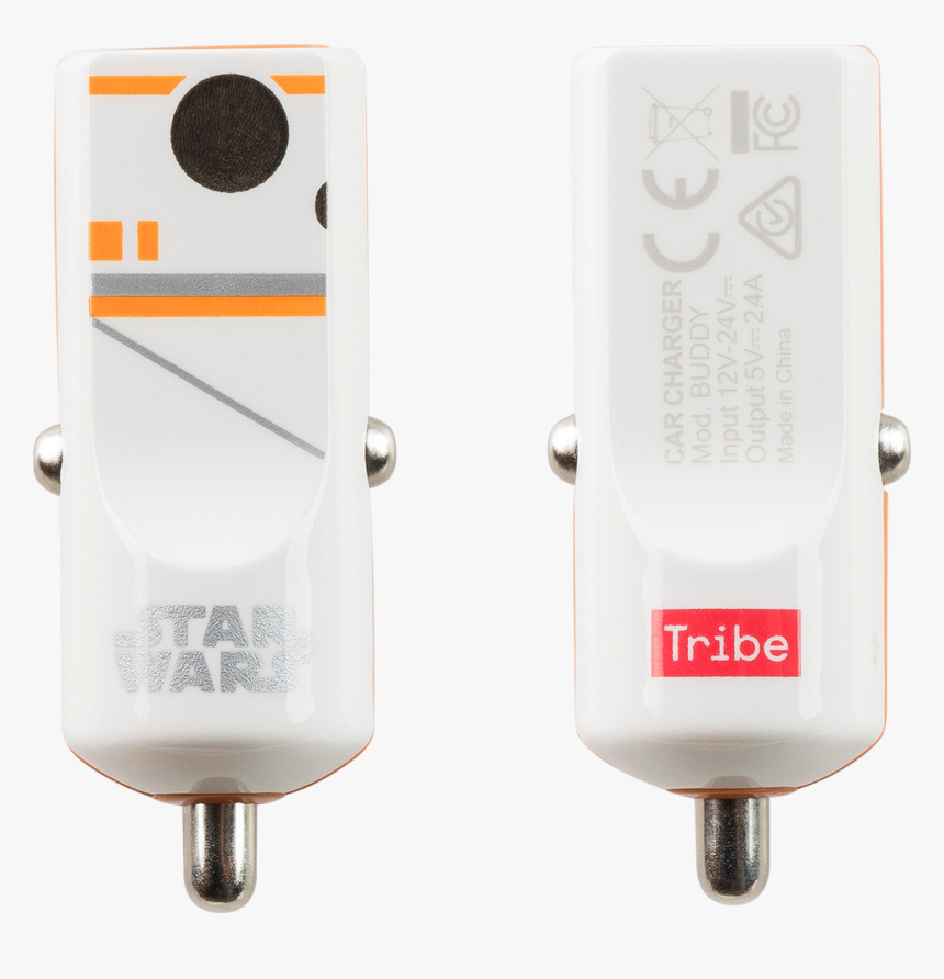 Star Wars Bb8 Usb Car Charger Image - Compact Fluorescent Lamp, HD Png Download
