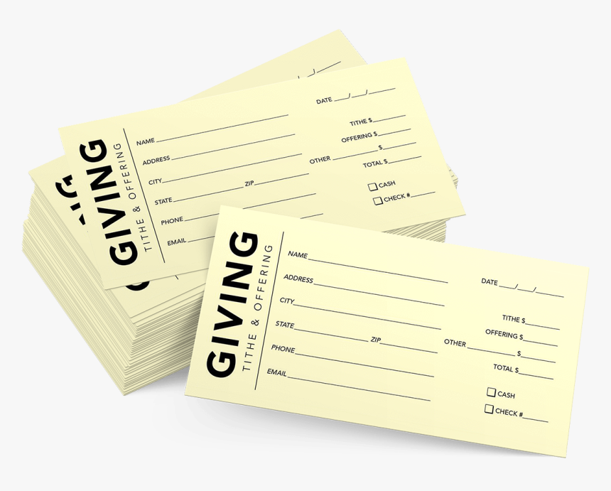 Tithe And Offering Envelope Bulk, HD Png Download