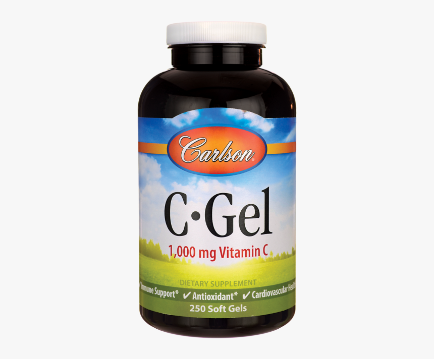 Carlson C-gel 1,000 Mg 250 Sgels - Carlson, HD Png Download
