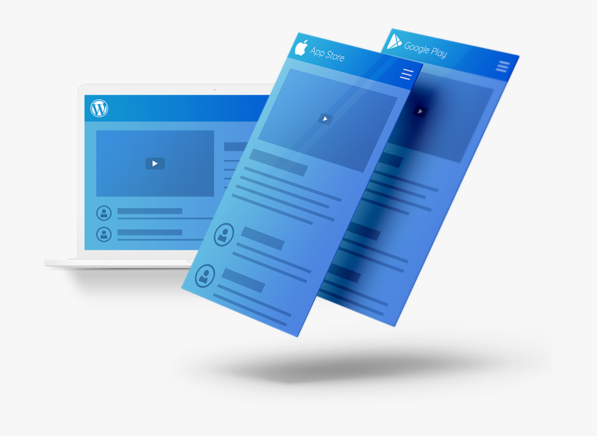Mobile Desktop Mockups - Gadget, HD Png Download