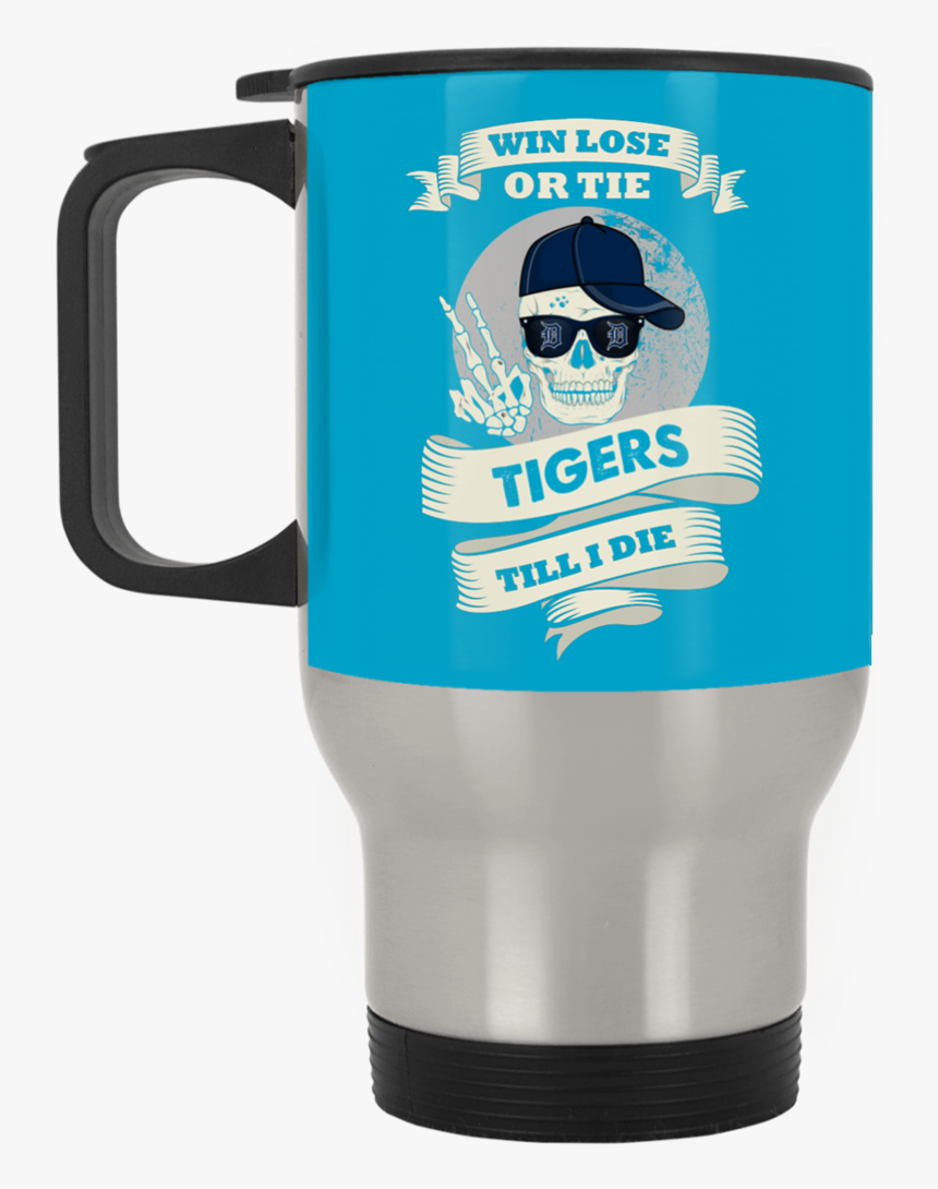 Skull Say Hi Detroit Tigers Mugs - Skull Say Hi Detroit Lions T Shirts, HD Png Download