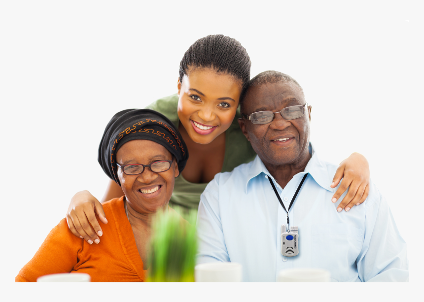 Caring For The Elderly In Africa, HD Png Download