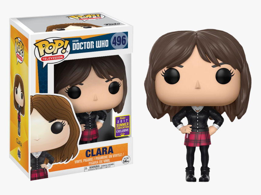 Clara Oswald Funko Pop Vinyl Figure - Doctor Who Clara Funko Pop, HD Png Download
