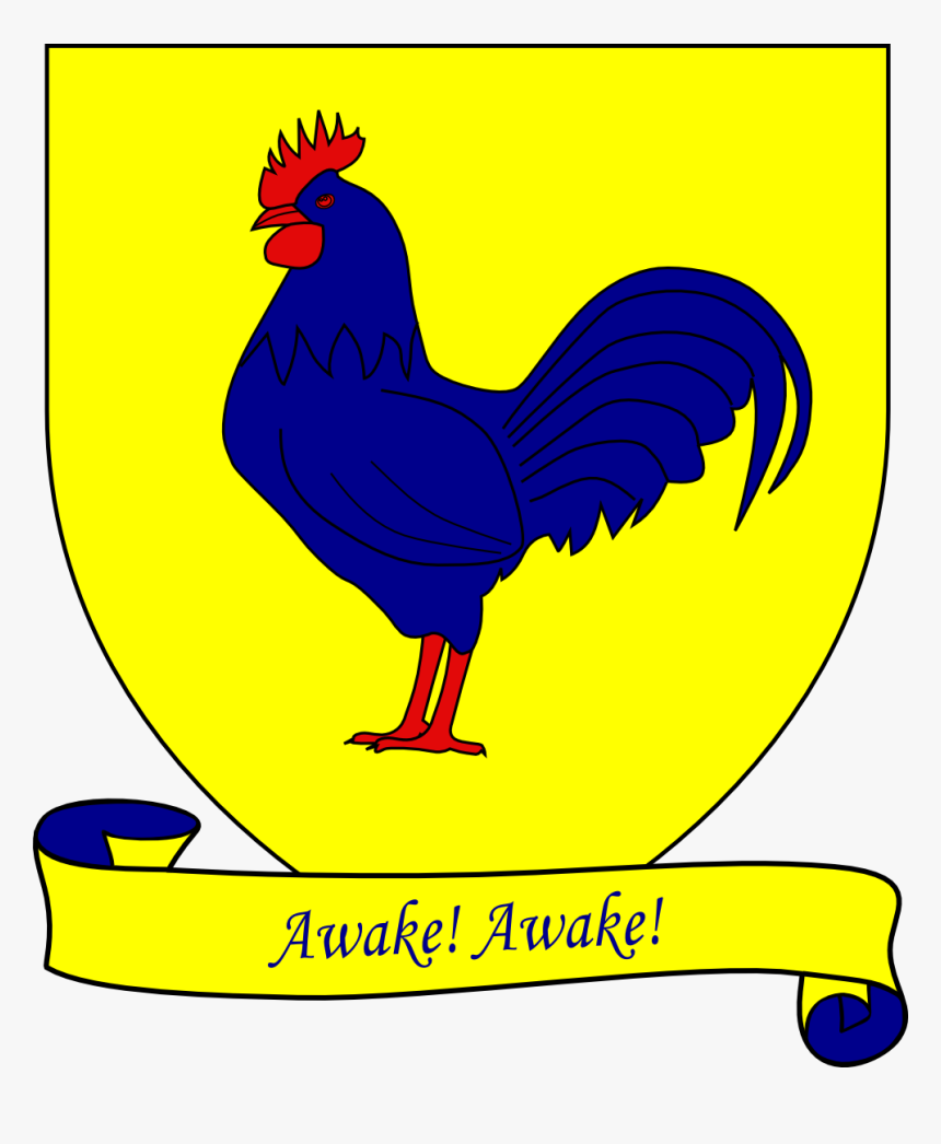 Game Of Thrones Chicken Sigil , Png Download - Silhouette Rooster Png, Transparent Png