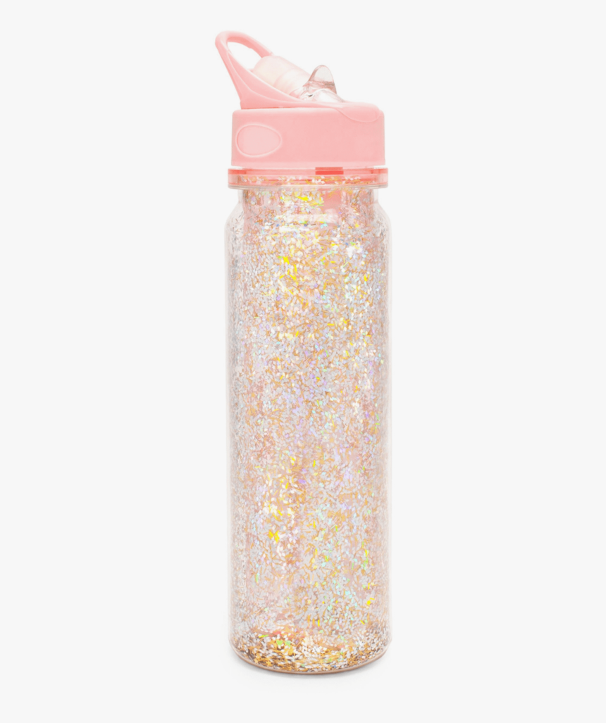 Glitter Bomb Water Bottle 
 Class Lazyload 
 Data - Drinking Bottle Whit Glitters, HD Png Download