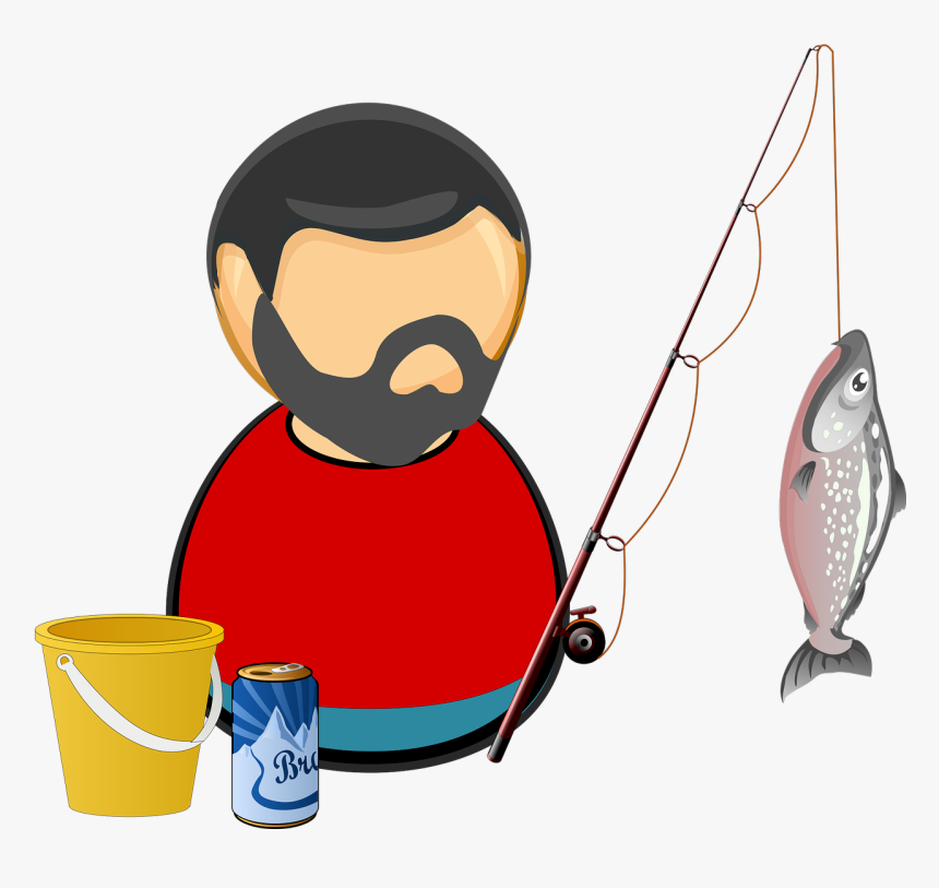 Fisherman Clip Art Png, Transparent Png