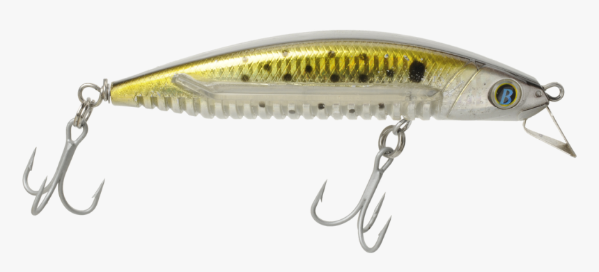 Ocean Born Lures Wideback Minnow 150 Floating Bunker - Fishing Lure, HD Png Download