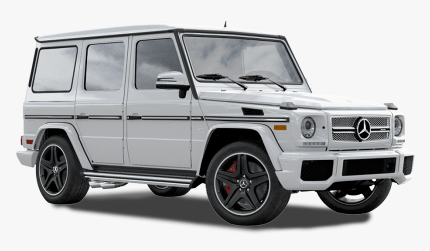 2018 White Mercedes Jeep, HD Png Download