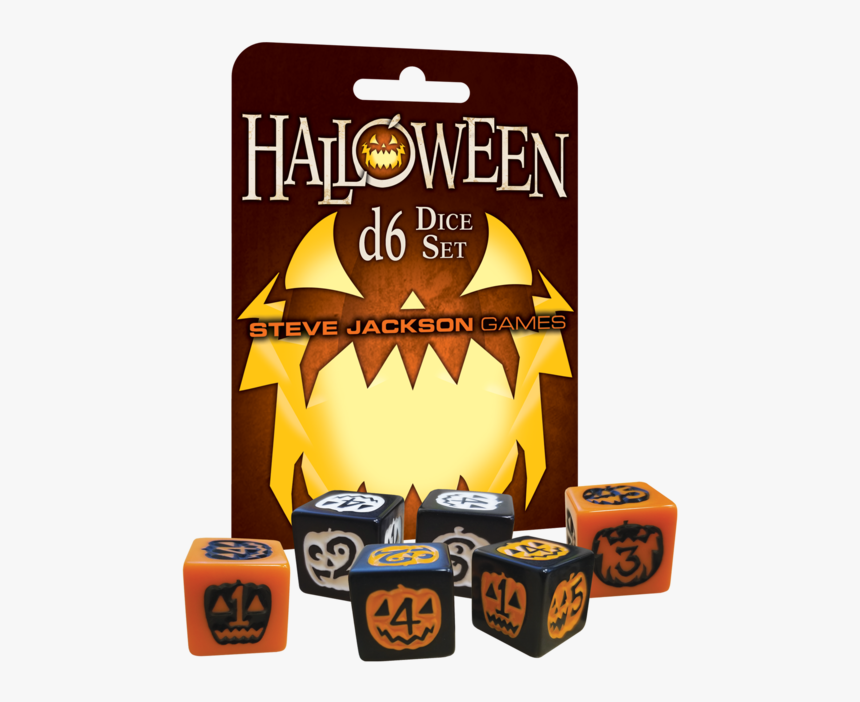 Halloween D6 Dice Set, HD Png Download