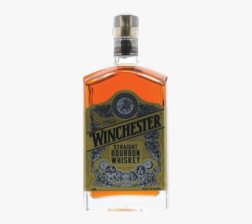 Winchester Straight Bourbon - Winchester Whiskey, HD Png Download