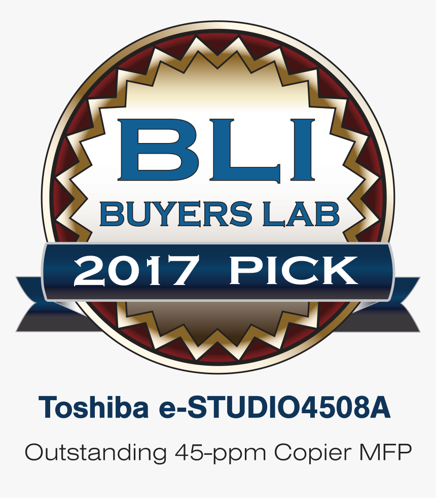 Toshiba S Latest Monochrome Product Surpassed Comparable - Bli Buyers Lab 2018 Pick, HD Png Download