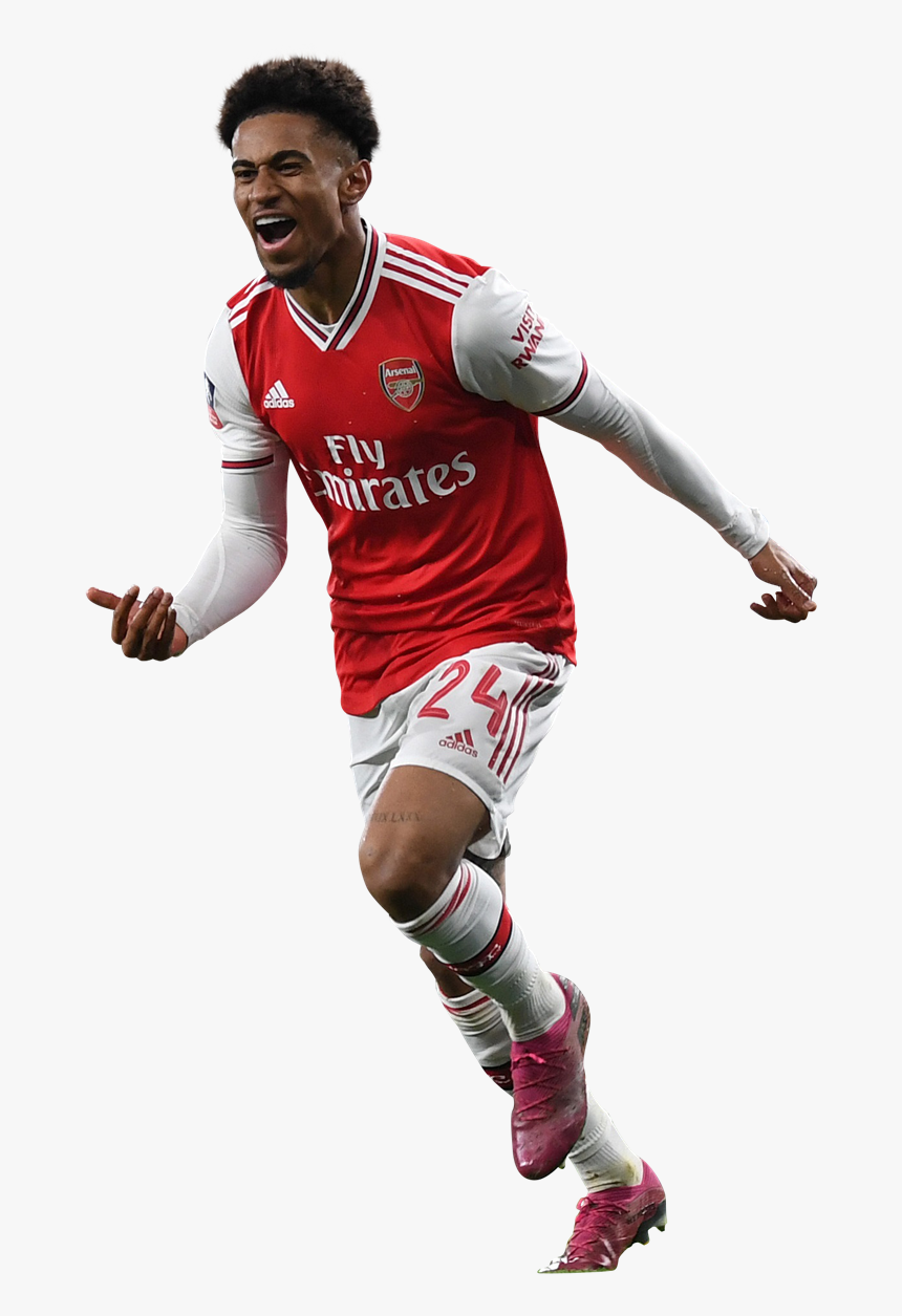 Reiss Nelson render - Player, HD Png Download