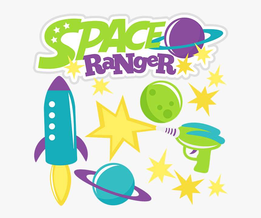 Space Rangers Clipart Image Space Ranger Svg Files - Miss Kate Cuttables Outer Space, HD Png Download