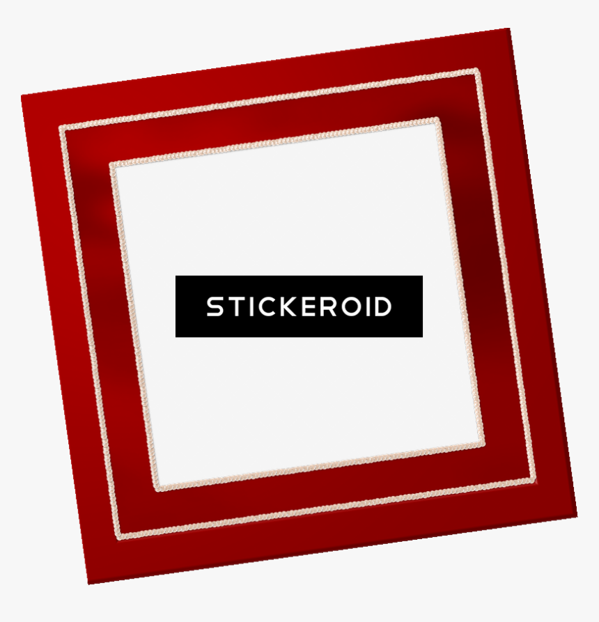 Transparent Red Frame Png - Carmine, Png Download