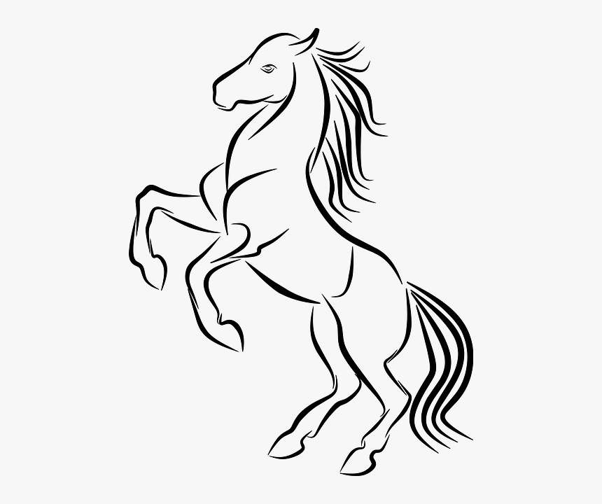 Horse Tattoo Png, Transparent Png