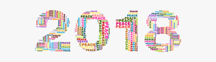 2018 Peace, HD Png Download