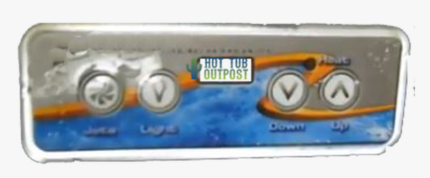 Free Flow Spa Control Panel 4 Button Suv With Overlay - Vehicle Audio, HD Png Download