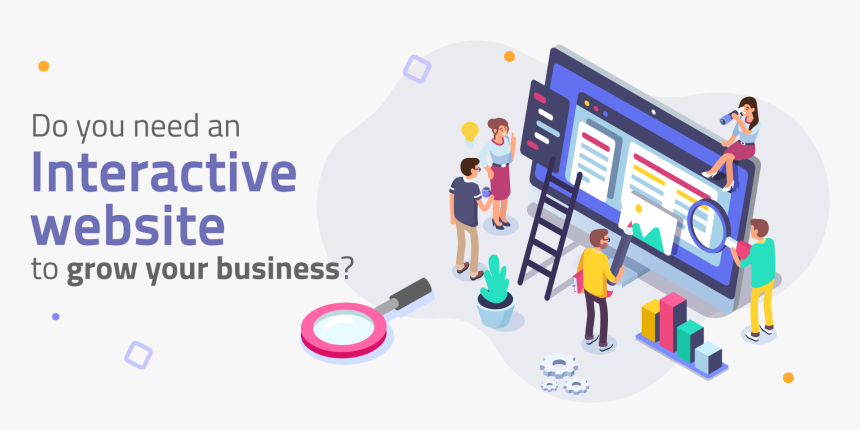01 Pagina Web Interactiva - Marketing, HD Png Download