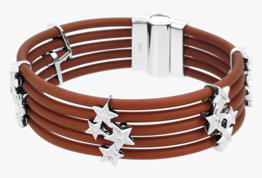 Belle Étoile Cosmos Brown Bracelet - Bangle, HD Png Download