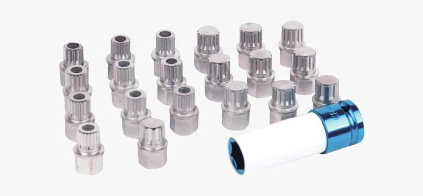 21pc Bloqueo Tuerca De Rueda Tornillo De Bloqueo Hembra - Nipple, HD Png Download