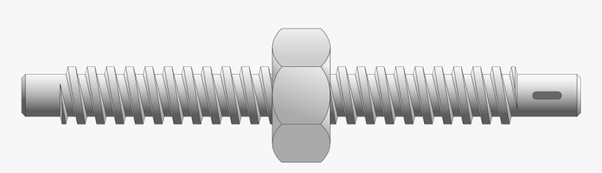 Tuerca Husillo Maquina Simple, HD Png Download