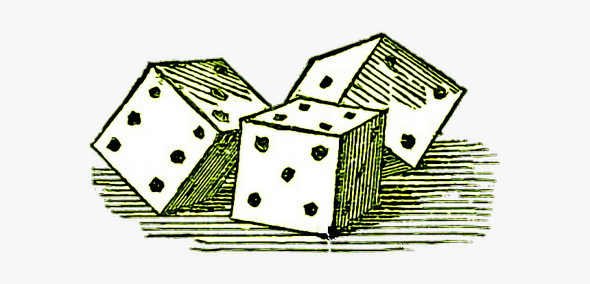 #dados - Luck Is Probability Taken Personally, HD Png Download